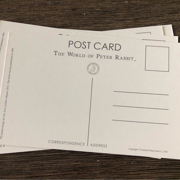 The World of Peter Rabbit Postcards: Book Covers  (Set of 5) - Picture 7 of 7
